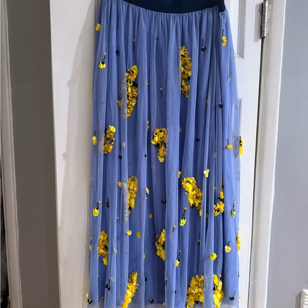 ANTHROPOLOGIE X DELPOZC Maxi Skirt